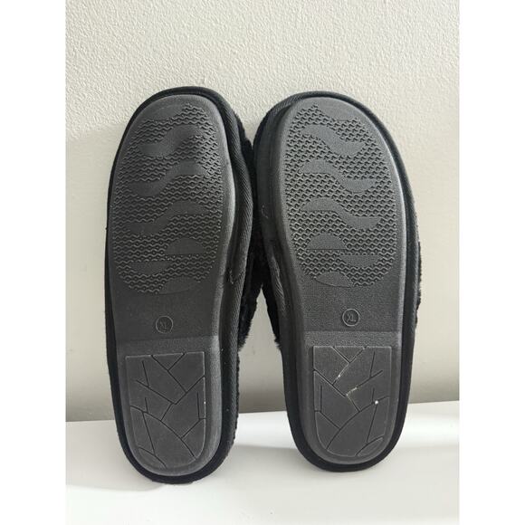 Hollister Men's Faux Fur Lined Logo Slippers Slide Sandals Blue XL 13-14 - Picture 6 of 6